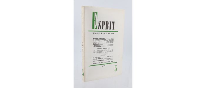 COLLECTIF : Esprit N°403 de la 39ème année - Prima edizione - Edition-Originale.com