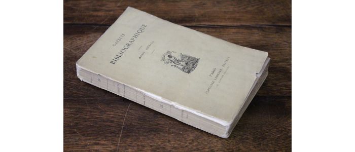 COLLECTIF : Gazette bibliographique année 1868-1869 - Prima edizione - Edition-Originale.com