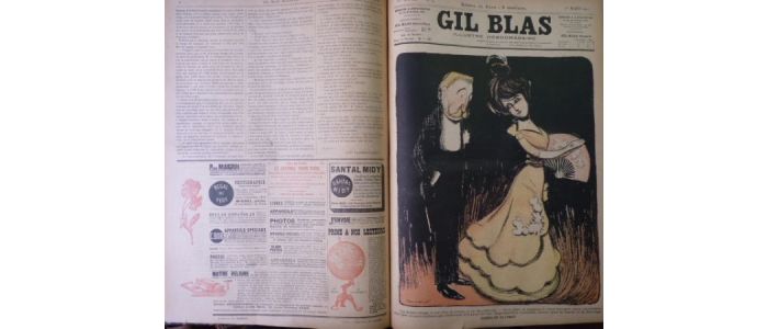 COLLECTIF : Gil Blas, illustré hebdomadaire, du 6 juillet 1900 au 27 décembre 1901 - Prima edizione - Edition-Originale.com