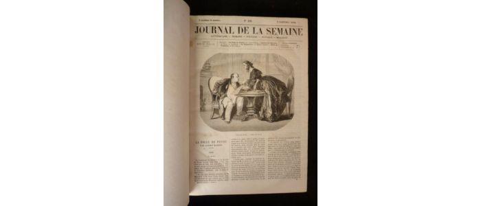 COLLECTIF : Journal de la semaine, du n°400 du 3 janvier 1864 au n°486 du 30 octobre 1864 - Erste Ausgabe - Edition-Originale.com