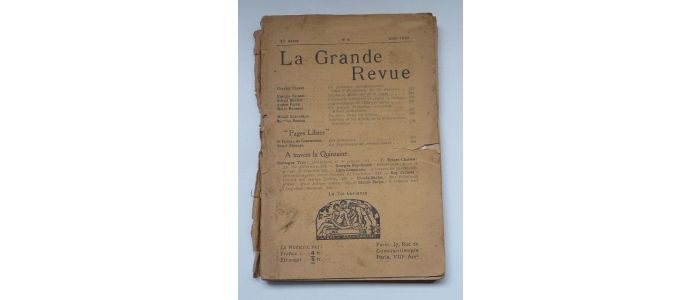 COLLECTIF : La Grande Revue N°4 de la trente-septième année - Prima edizione - Edition-Originale.com