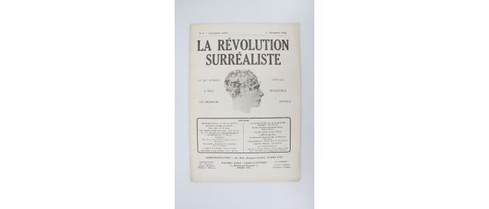 COLLECTIF : La Révolution surréaliste N°8 de la 2ème année - Edition Originale - Edition-Originale.com