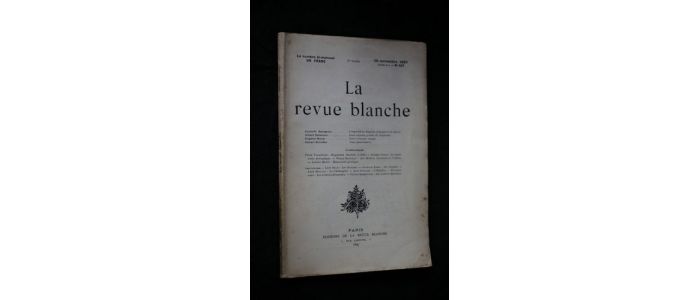 COLLECTIF : La Revue blanche N°107 de la 8ème année - Prima edizione - Edition-Originale.com