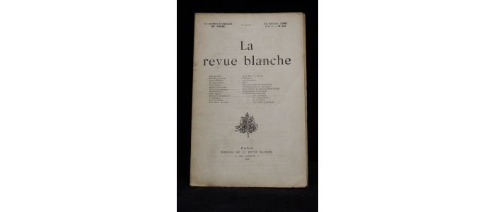 COLLECTIF : La revue blanche N°113 de la 9ème année - Edition Originale - Edition-Originale.com