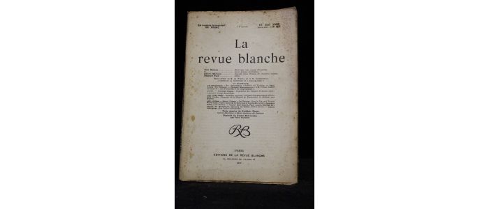 COLLECTIF : La revue blanche N°167 de la 11ème année - Erste Ausgabe - Edition-Originale.com