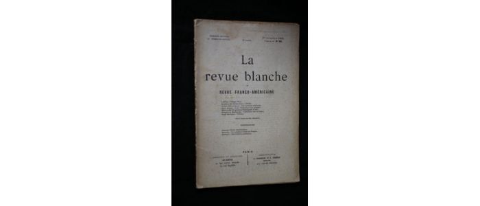 COLLECTIF : La Revue blanche N°58 de la 6ème année - Erste Ausgabe - Edition-Originale.com