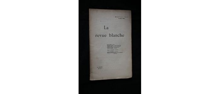 COLLECTIF : La Revue blanche N°6 de la nouvelle série - Erste Ausgabe - Edition-Originale.com