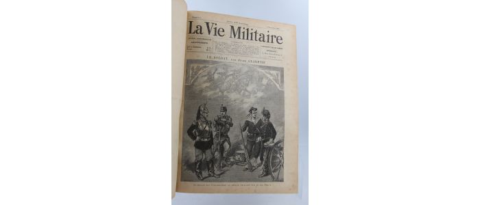 COLLECTIF : La Vie militaire. Tête de collection du n°1 du 5 novembre 1887 au n°61 du 29 décembre 1888 - Erste Ausgabe - Edition-Originale.com