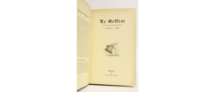 COLLECTIF : Le Beffroi. Cinquième année. Année 1904 complète - First edition - Edition-Originale.com