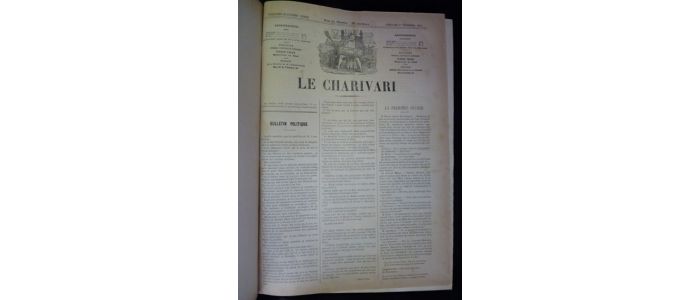 COLLECTIF : Le Charivari, du 1er novembre 1885 au 30 avril 1886 - Edition Originale - Edition-Originale.com