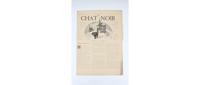 COLLECTIF : Le Chat noir N°126 de la troisième année du samedi 7 Juin 1884 - First edition - Edition-Originale.com
