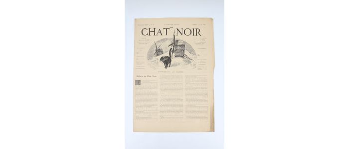 COLLECTIF : Le Chat noir N°126 de la troisième année du samedi 7 Juin 1884 - Prima edizione - Edition-Originale.com