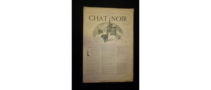 COLLECTIF : Le Chat noir. Septième année, n°351 du samedi 6 octobre 1888 - Edition Originale - Edition-Originale.com