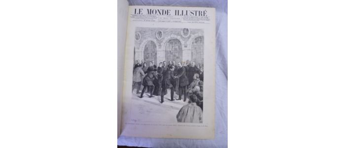 COLLECTIF : Le Monde illustré, journal hebdomadaire. Tome LIX, second semestre complet 1886. Du n°1527 du 3 juillet 1886 au n°1552 du 25 décembre 1886 - First edition - Edition-Originale.com