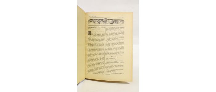 COLLECTIF : Le Pot-au-feu, journal de Cuisine pratique et d'économie domestique. Douzième année complète du N°1 du 2 Janvier 1904 au N°24 du 17 Décembre 1904 - Erste Ausgabe - Edition-Originale.com