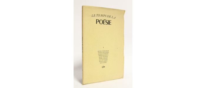 COLLECTIF : Le temps de la poésie N°1 - First edition - Edition-Originale.com