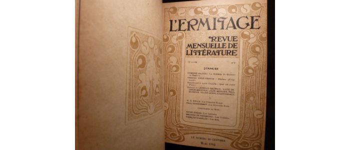 COLLECTIF : L'Ermitage - Revue artistique et littéraire. Année complète 1902 - Prima edizione - Edition-Originale.com