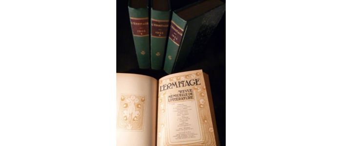 COLLECTIF : L'Ermitage - Revue artistique et littéraire. Année complète 1904 - First edition - Edition-Originale.com