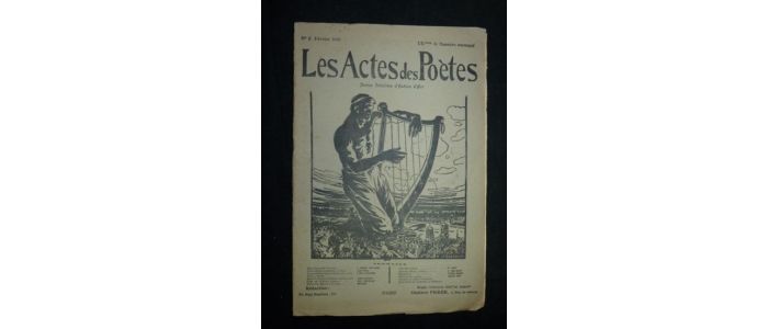 COLLECTIF : Les actes des poètes N°3, revue idéaliste d'action d'art - Erste Ausgabe - Edition-Originale.com