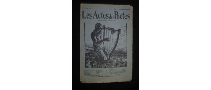 COLLECTIF : Les actes des poètes N°7, revue idéaliste d'action d'art - Prima edizione - Edition-Originale.com