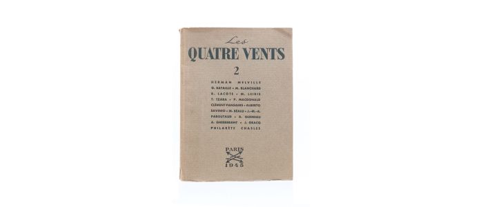 COLLECTIF : Les quatre vents N°2 - First edition - Edition-Originale.com