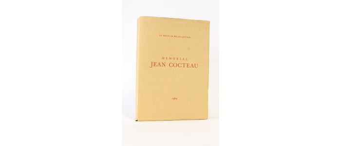 COLLECTIF : Mémorial Jean Cocteau  - In La revue les belles lettres N°1 & 2  - Erste Ausgabe - Edition-Originale.com