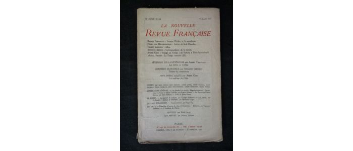 COLLECTIF : Nrf N°162 de la 14ème année - First edition - Edition-Originale.com