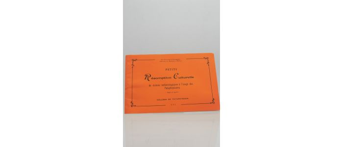 COLLECTIF : Petite résomption culturelle de dictons météorologiques à l'usage des Pataphysiciens - First edition - Edition-Originale.com