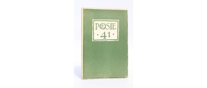 COLLECTIF : Poésie 41 N°5 - Edition Originale - Edition-Originale.com