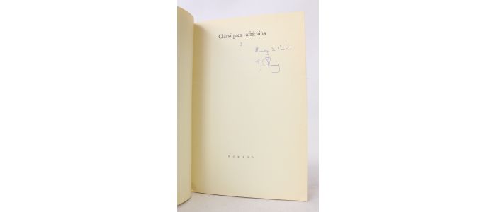 COLLECTIF : Poésie peule de l'Adamawa - Autographe, Edition Originale - Edition-Originale.com
