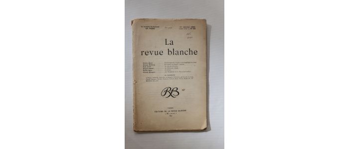 COLLECTIF : Revue blanche La N°134 de la dixième année - First edition - Edition-Originale.com