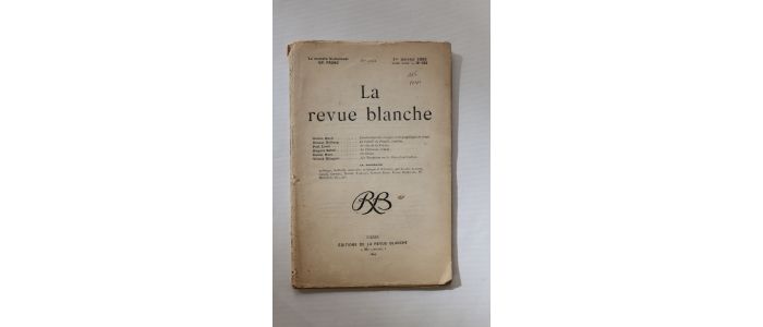 COLLECTIF : Revue blanche La N°134 de la dixième année - Edition Originale - Edition-Originale.com