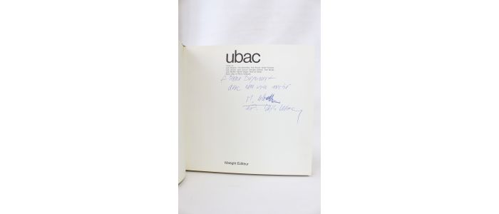 COLLECTIF : Ubac - Signed book, First edition - Edition-Originale.com