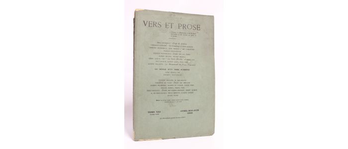 COLLECTIF : Vers et prose N°21 de la sixième année - Signed book, First edition - Edition-Originale.com