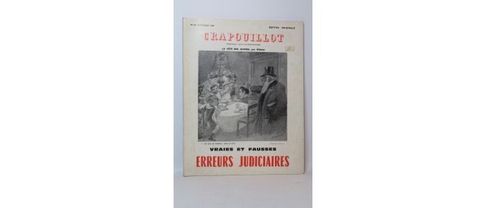 COLLECTIF : Vraies et fausses erreurs judiciaires. Crapouillot n°50 - Prima edizione - Edition-Originale.com