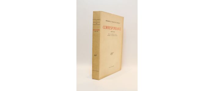 CONSTANT : Correspondance de Benjamin et Rosalie de Constant 1786-1830 - Erste Ausgabe - Edition-Originale.com