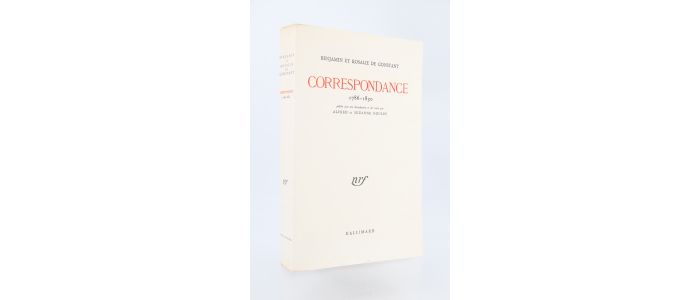 CONSTANT : Correspondance 1786-1830 - Edition Originale - Edition-Originale.com