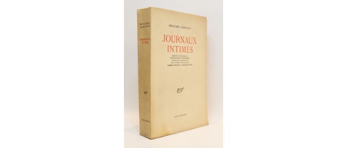 CONSTANT : Journaux intimes - First edition - Edition-Originale.com