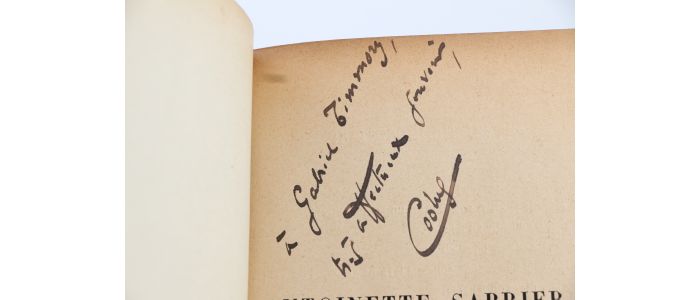 COOLUS : Antoinette Sabrier. - L'enfant chérie - Signed book, First edition - Edition-Originale.com