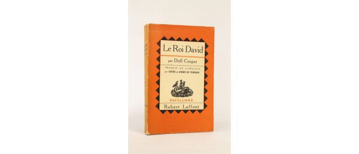 COOPER : Le roi David - Prima edizione - Edition-Originale.com