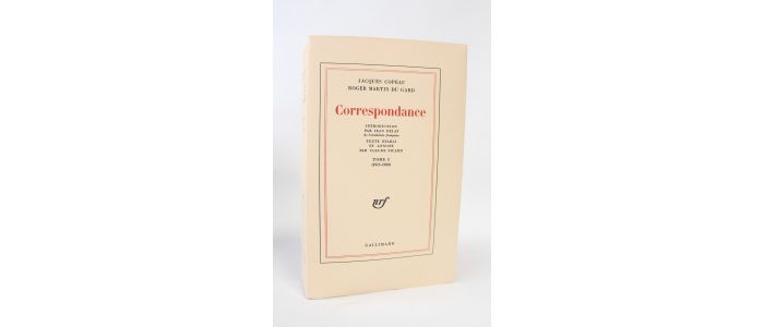 COPEAU : Correspondance  Tomes I : 1913-1928 & Tomes II : 1929-1949 - Erste Ausgabe - Edition-Originale.com