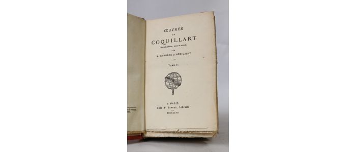 COQUILLART : Oeuvres - Edition-Originale.com