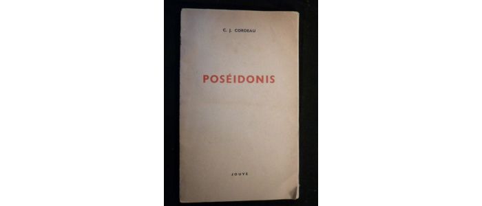 CORDEAU : Poséidonis - Autographe, Edition Originale - Edition-Originale.com