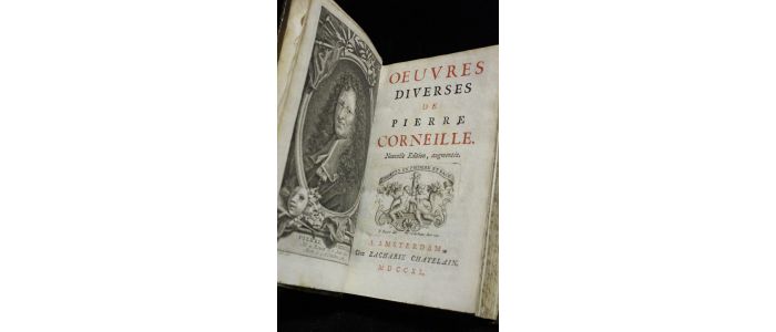 CORNEILLE : Oeuvres diverses de Pierre Corneille - First edition - Edition-Originale.com