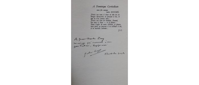 CORTI  : Rêves d'encre, 28 images présentées par Paul Eluard, René Char, Julien Gracq et Gaston Bachelard - Signed book - Edition-Originale.com