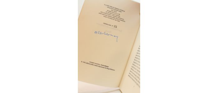 COSSERY : Les couleurs de l'infamie - Signed book, First edition - Edition-Originale.com