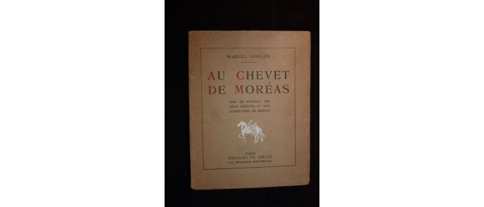 COULON : Au chevet de Moréas - Prima edizione - Edition-Originale.com