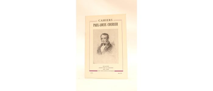 COURIER : Cahiers Paul-Louis Courier N°5 - First edition - Edition-Originale.com