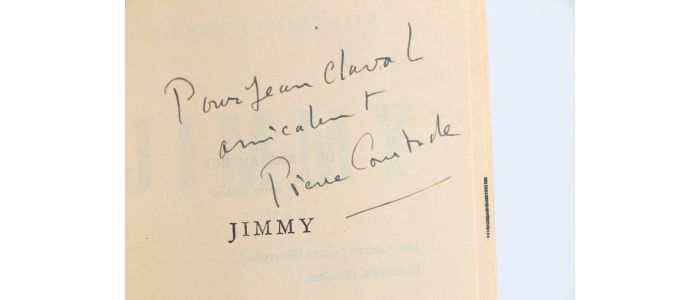 COURTADE : Jimmy - Autographe, Edition Originale - Edition-Originale.com