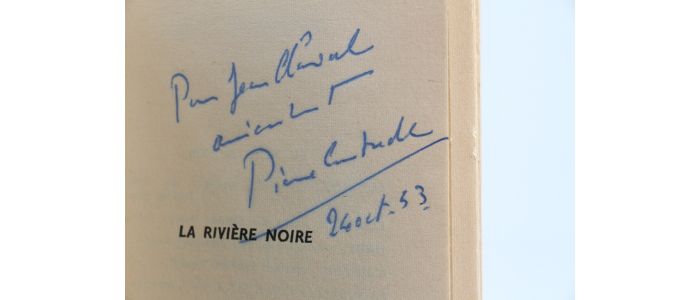 COURTADE : La Rivière noire - Signiert, Erste Ausgabe - Edition-Originale.com